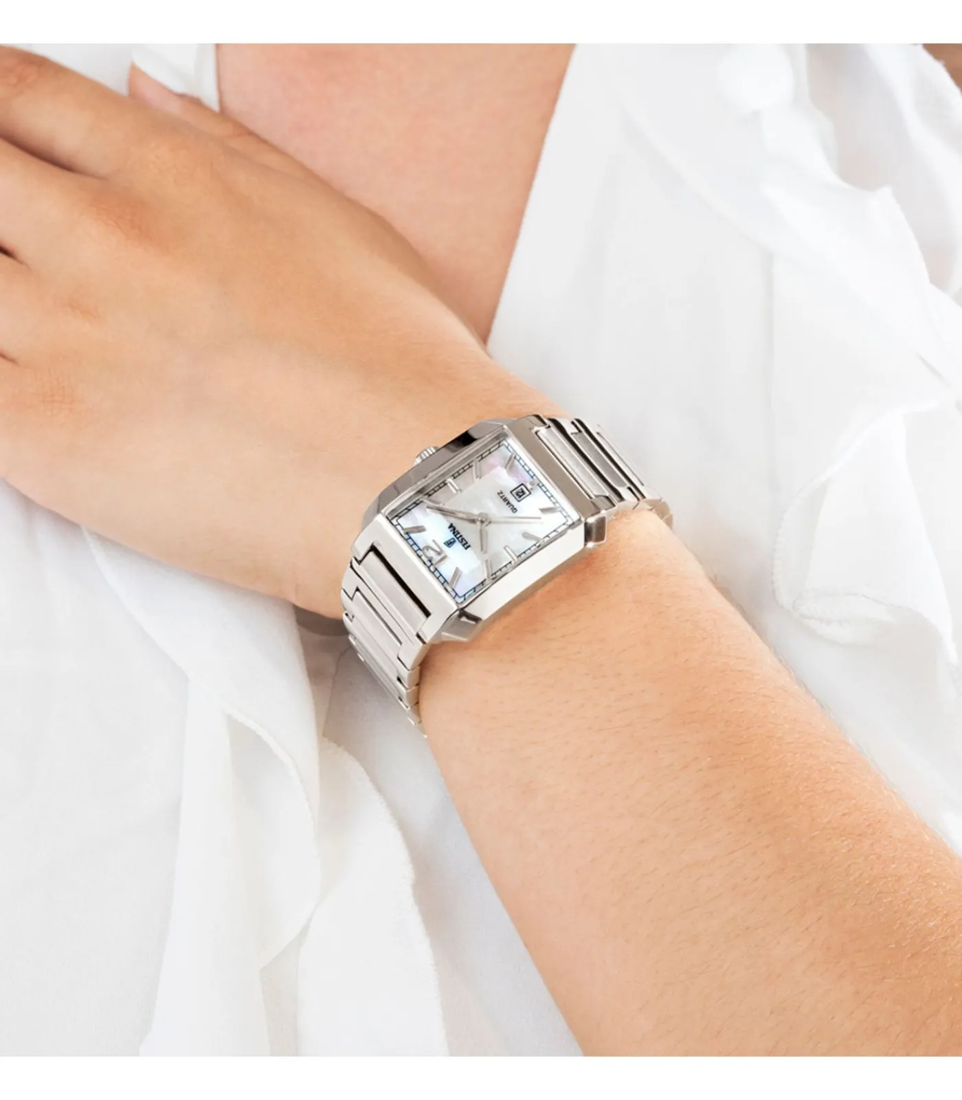 FESTINA Datum horloge On The Square Mother-of- Pearl Hot