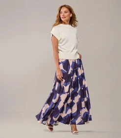 Mart Visser Dazzy Print Rok Blauw / Multi multicolor