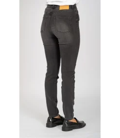 TeeShoppen De Originele Performance Skinny Jeans - Gewassen Zwarte Denim black Best