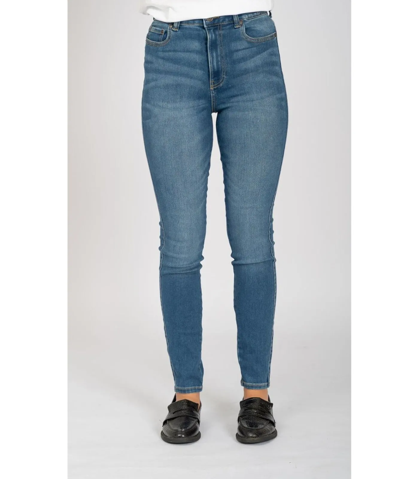 TeeShoppen De Originele Performance Skinny Jeans - Lichtblauwe Denim blue