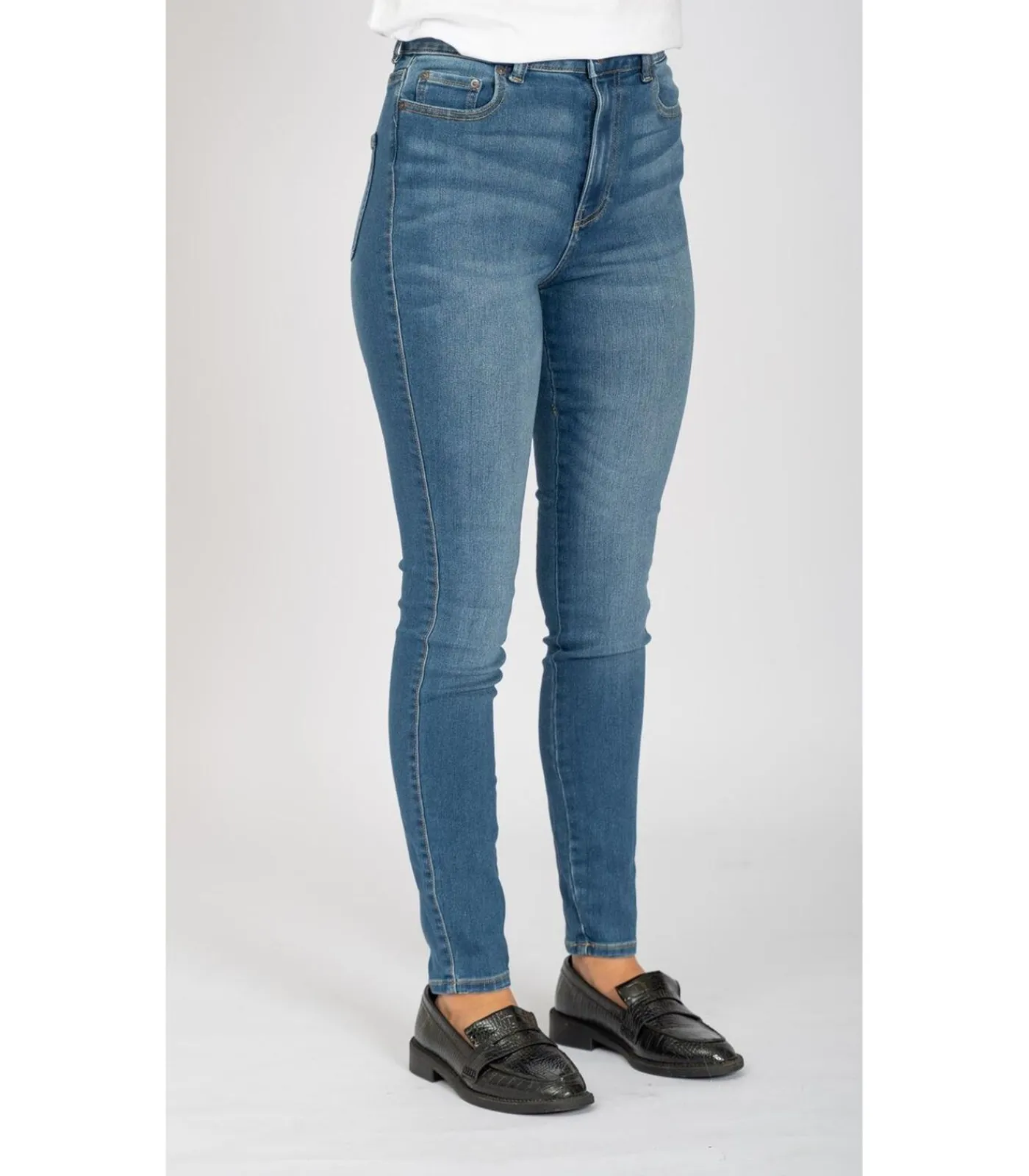 TeeShoppen De Originele Performance Skinny Jeans - Lichtblauwe Denim blue