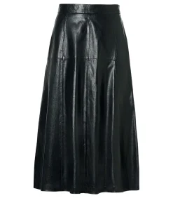 Mart Visser Delilah Leren Rok Zwart black Sale