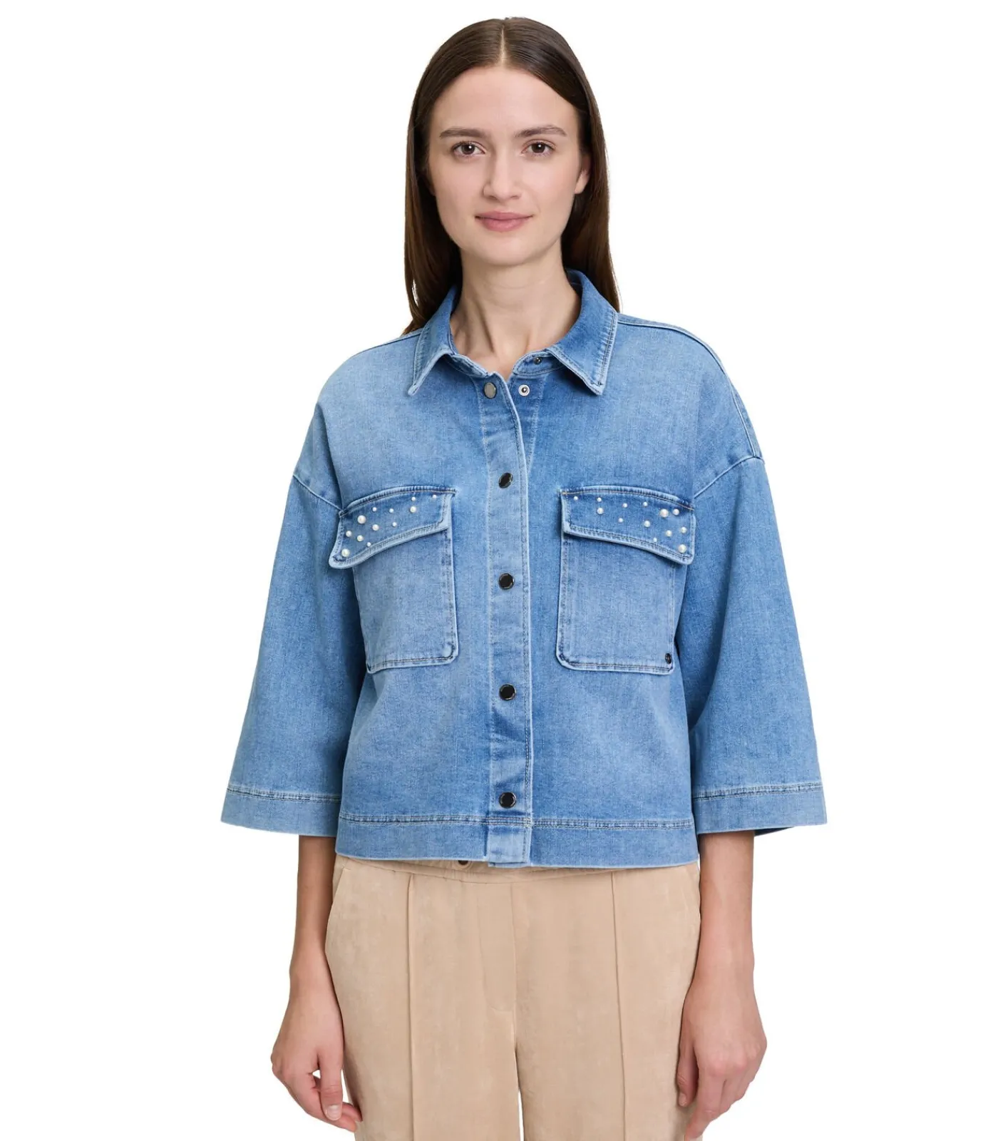 Betty & Co Denim jack lightBlue Clearance