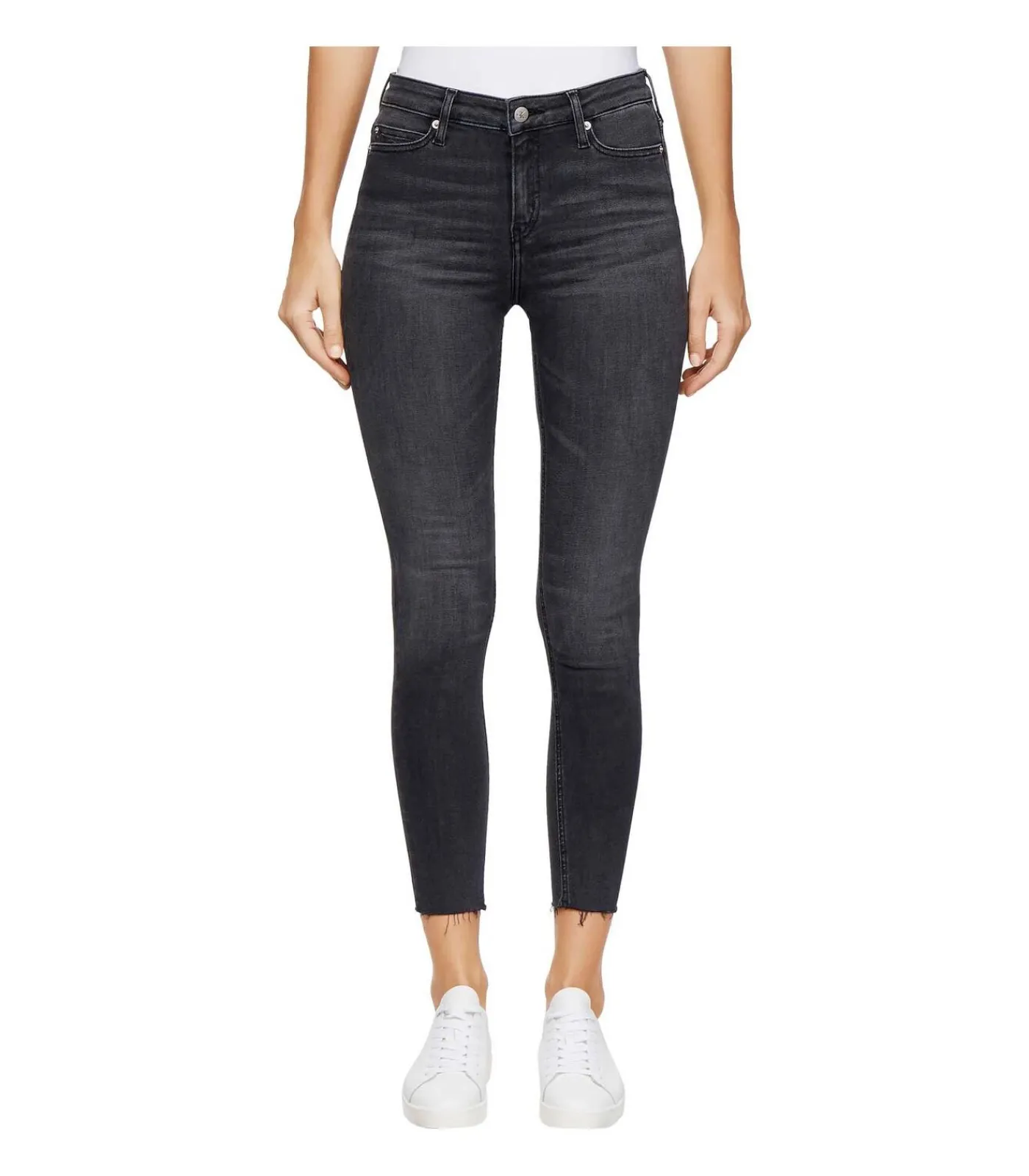 Calvin Klein Denim Pants black Clearance