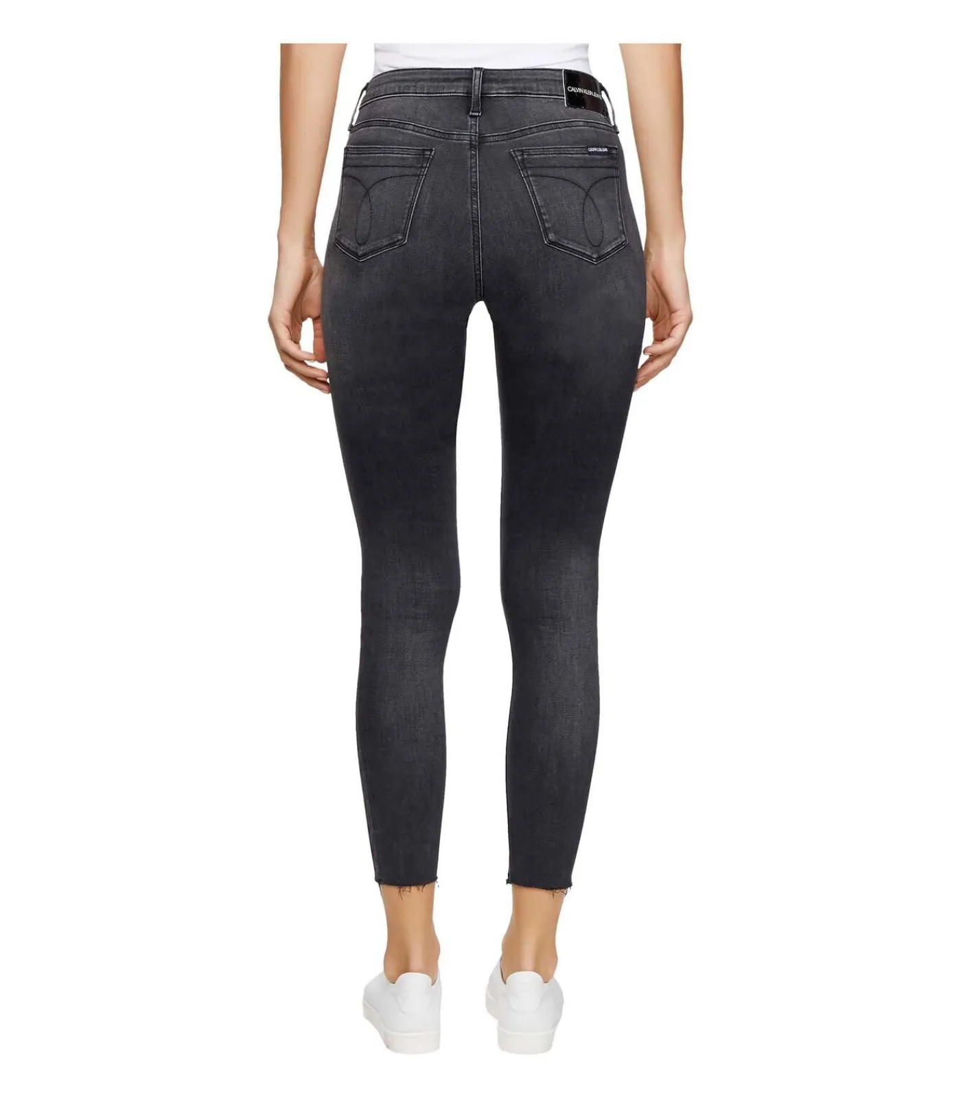 Calvin Klein Denim Pants black Clearance