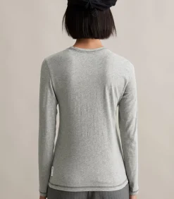 Marc O’Polo DENIM DfC longsleeve slim antraciteGrey