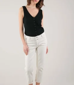 Deeluxe DJENA - Jeans met normale taille beige Hot
