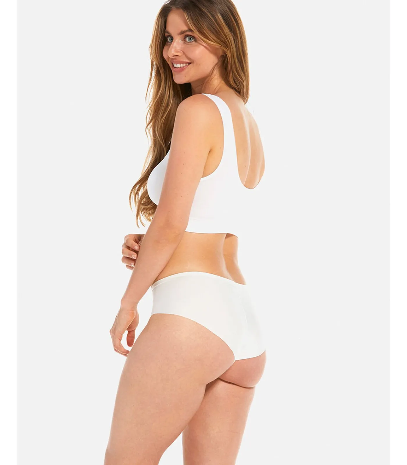 MAGIC Bodyfashion Dream Invisibles Hipster (2 Pack) white Outlet