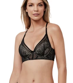 SELMARK Driehoekige plungebeha AURUM black Outlet