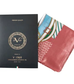 V1969 Easy Belts Zijden Stola - Roze / 180x90cm / 100% Zijde pink Best