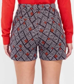 La Fiancée Elastische broek met print SACHIN violet Discount