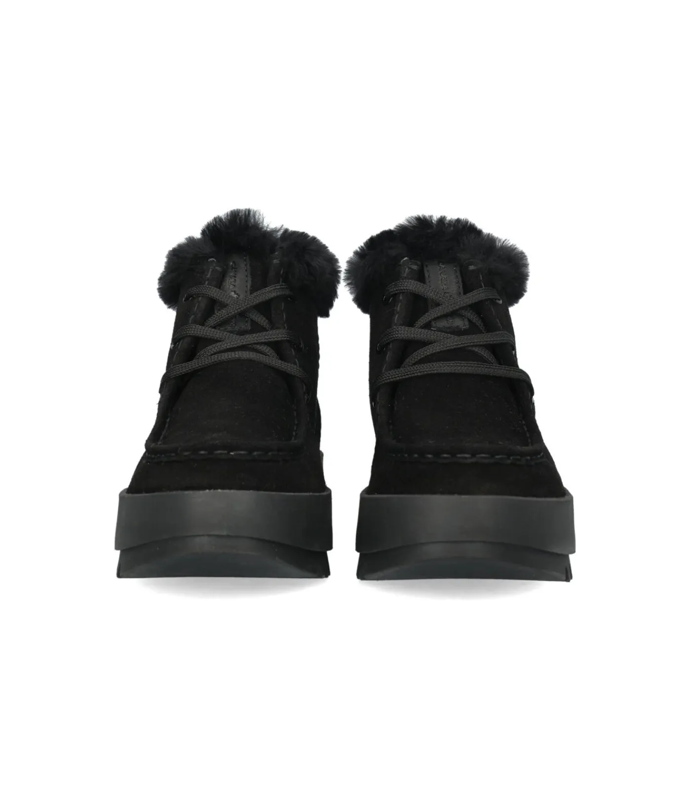 Canada Snow Enkellaarsjes Met Veters “MOUNT MARTY” black Clearance