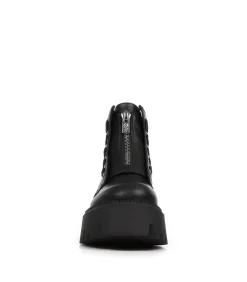 Buffalo Enkellaarzen Aspen Front Zip black Online