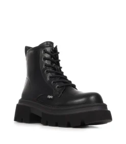 Buffalo Enkellaarzen Mave Lace Up black Online