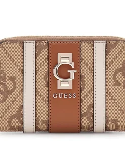 GUESS Erenia Slg Medium Zip Around brown Online