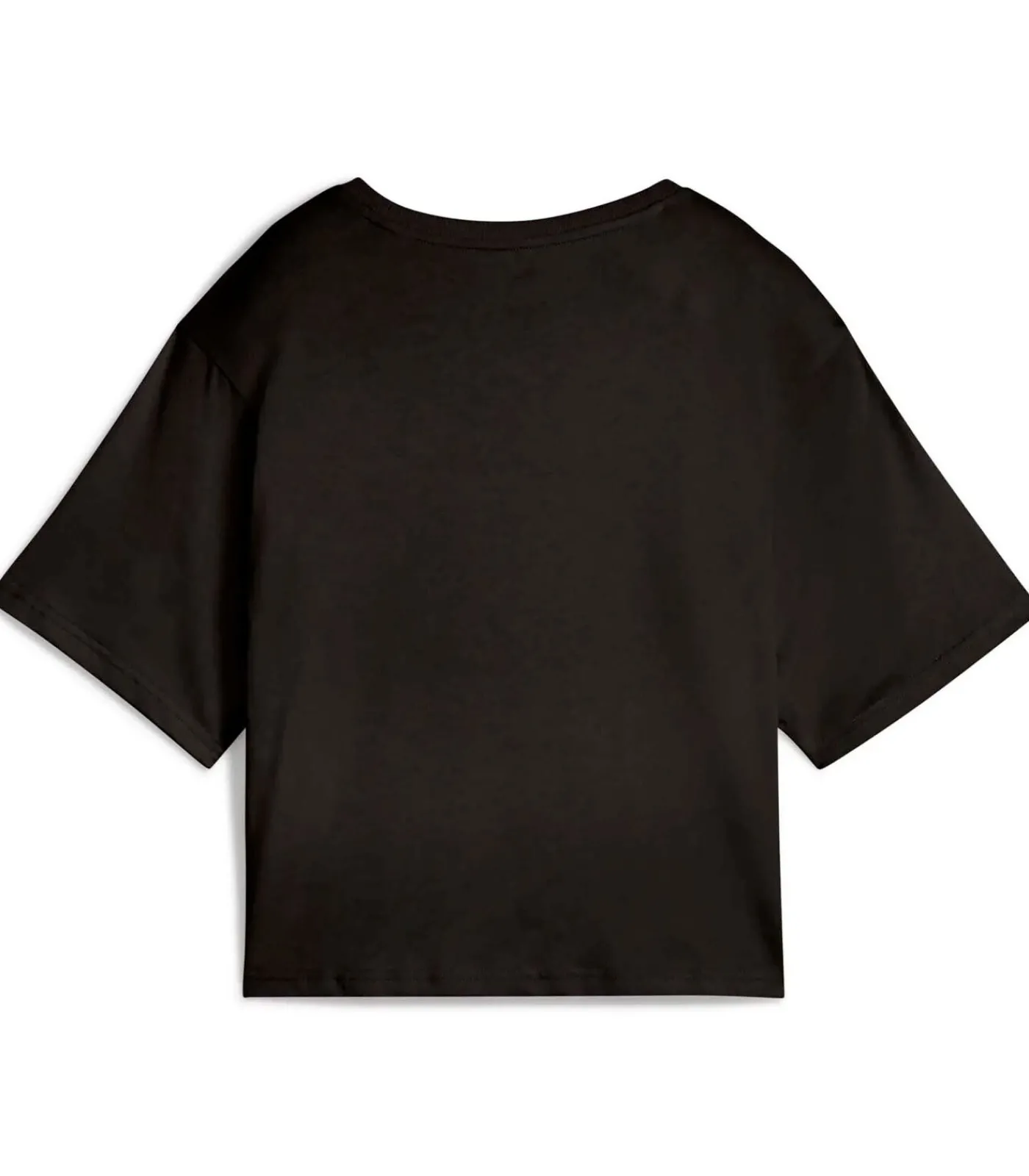 PUMA Ess Cropped No. 1 Logo Relaxed Tee black New