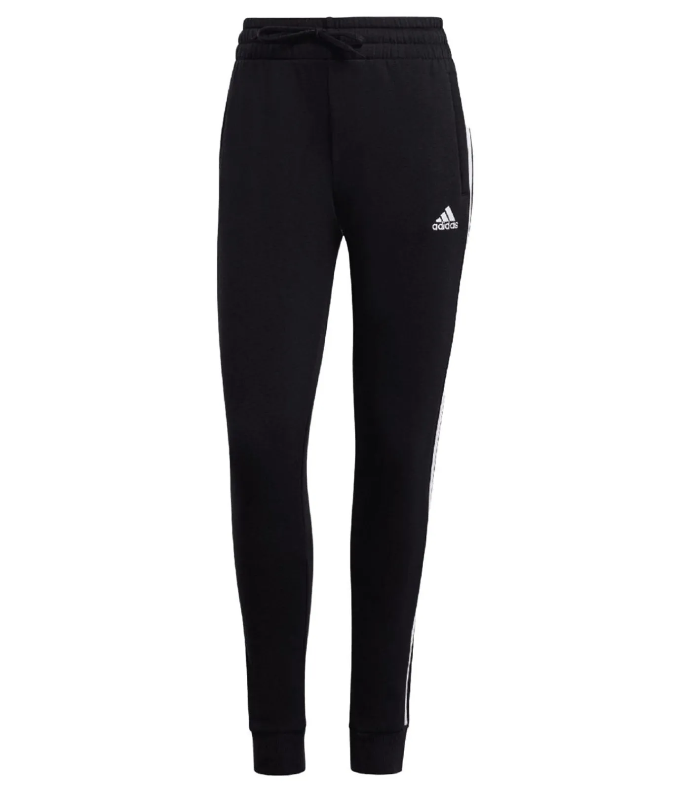 Adidas ESSENTIALS - Joggingbroek - Zwart black Outlet