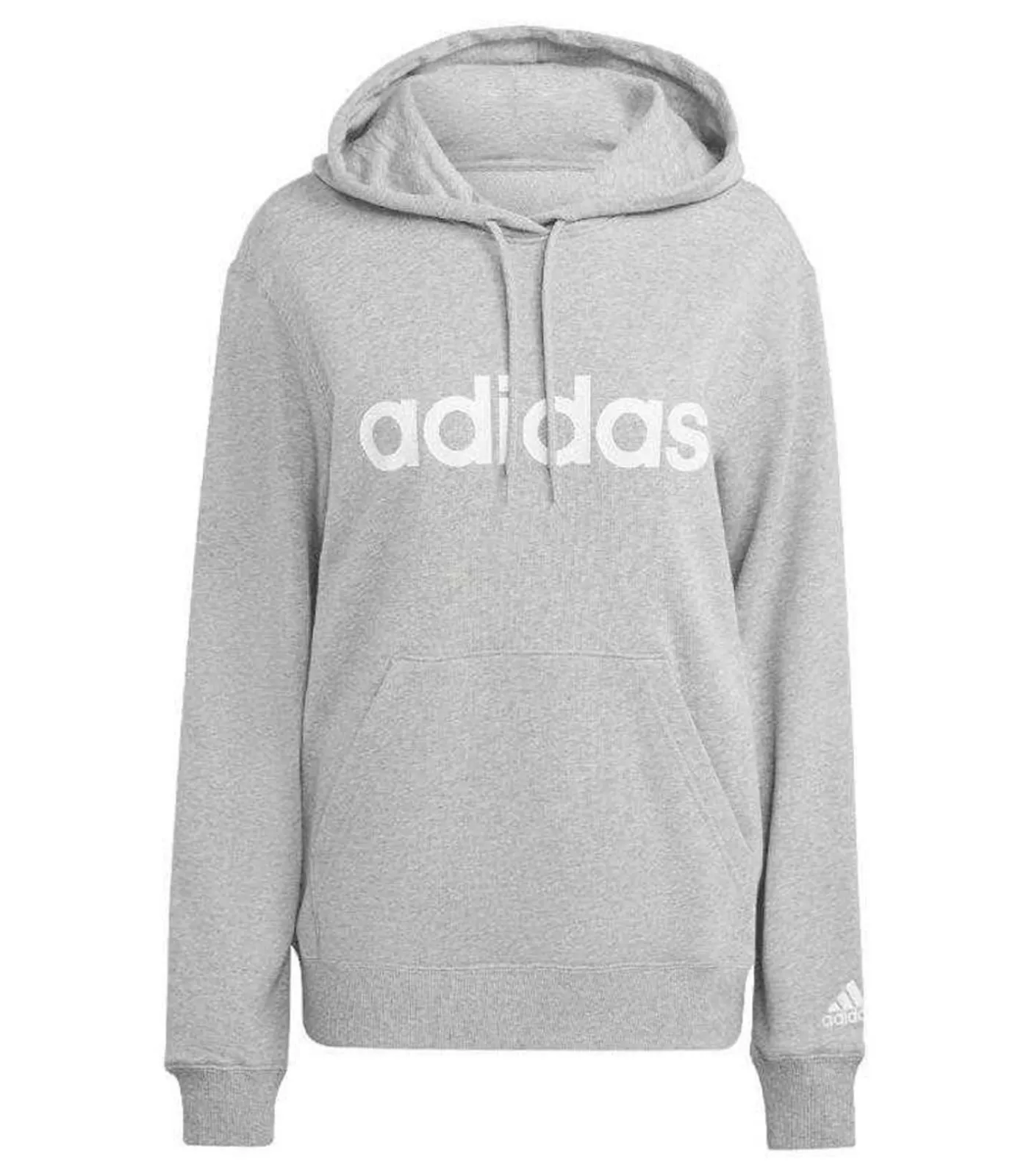 Adidas ESSENTIALS - Trui met kap - Grijs gray Clearance
