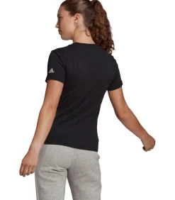 Adidas ESSENTIALS - T-shirt - Zwart black Hot