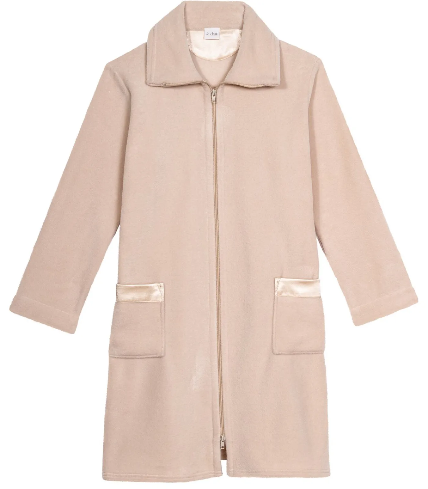 LE CHAT ESSENTIEL H54A fleece kamerjas met ritssluiting pink Discount