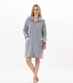 LE CHAT ESSENTIEL H54A fleece kamerjas met ritssluiting beige Clearance
