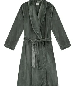 LE CHAT ESSENTIEL H61B pluche flanellen badjas green Online