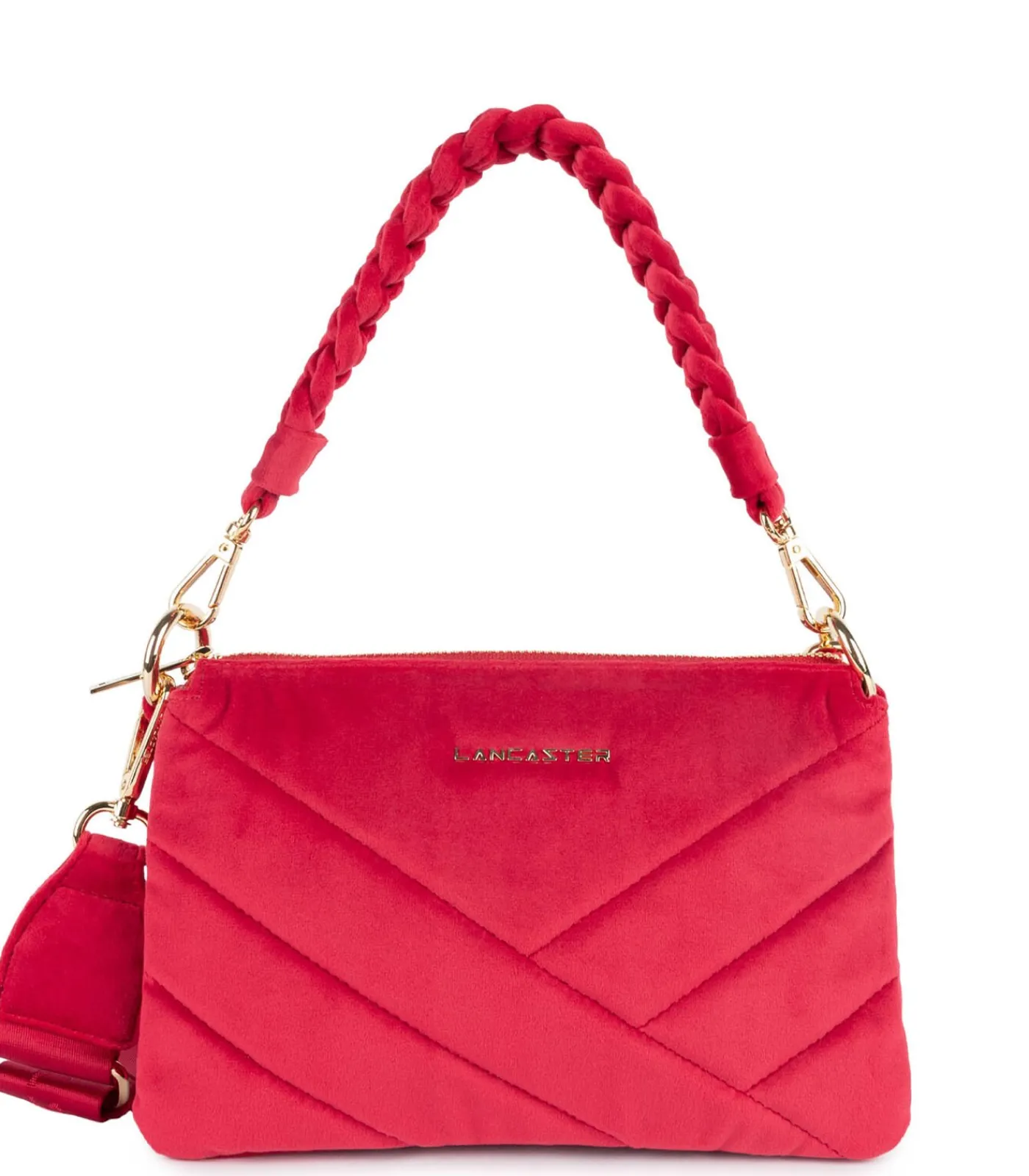 LANCASTER Etui - Velvet Matelassé red Outlet