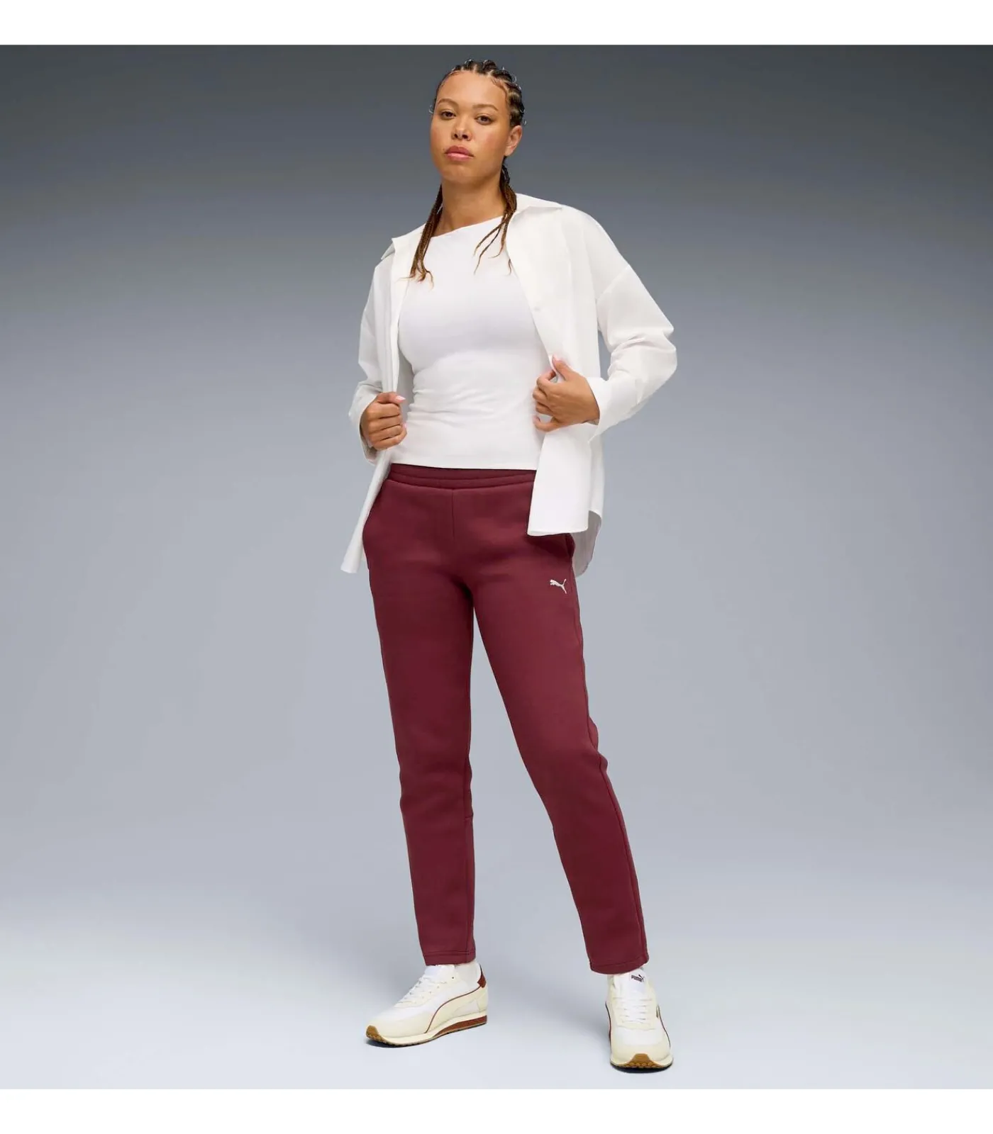 PUMA Evostripe Sweatpants Dk Op red New