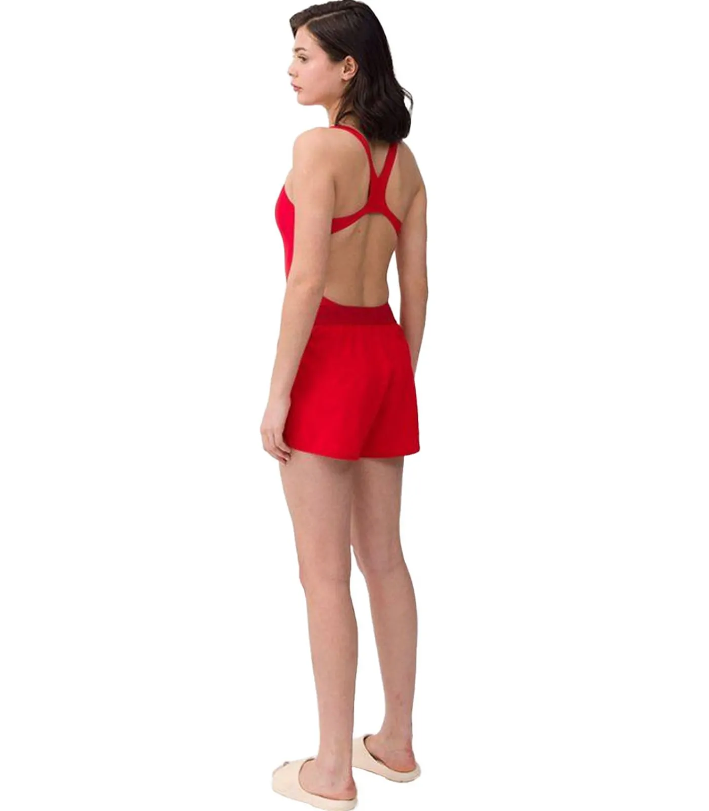 4F F323 - Korte Broek - Rood red Clearance