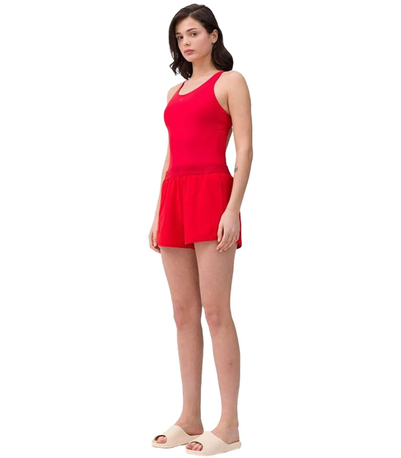4F F323 - Korte Broek - Rood red Clearance