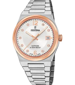 FESTINA F20037/1 - Quartz - 35mm - 10ATM silver Sale