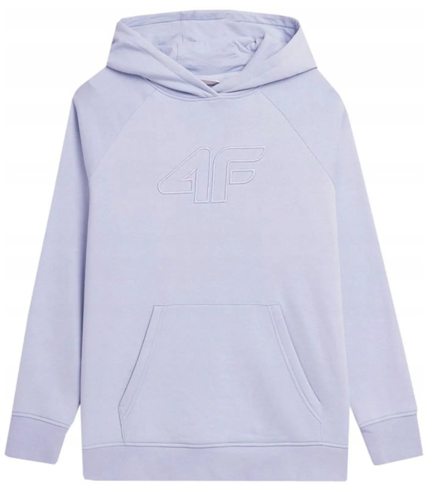 4F AW23TSWSF0765 - Trui met kap - violet