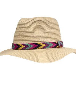ISOTONER Fedora Vrouwenhoed Mexicaanse Stropdas multicolor