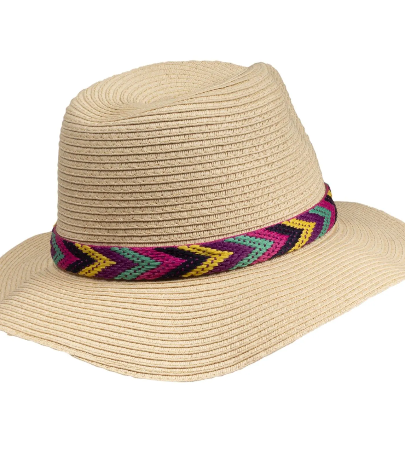 ISOTONER Fedora Vrouwenhoed Mexicaanse Stropdas multicolor