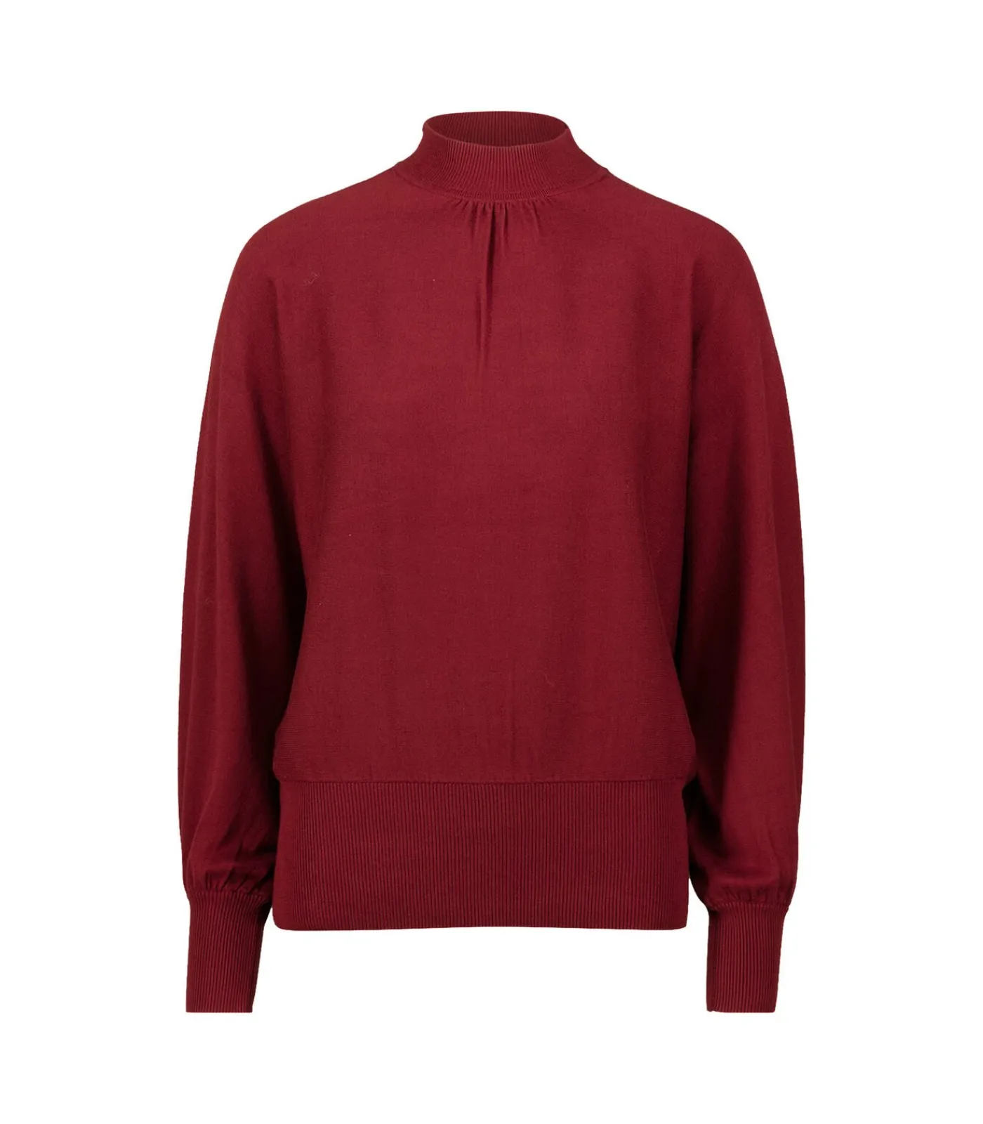 Zero Feinstrickpullover darkRed Hot