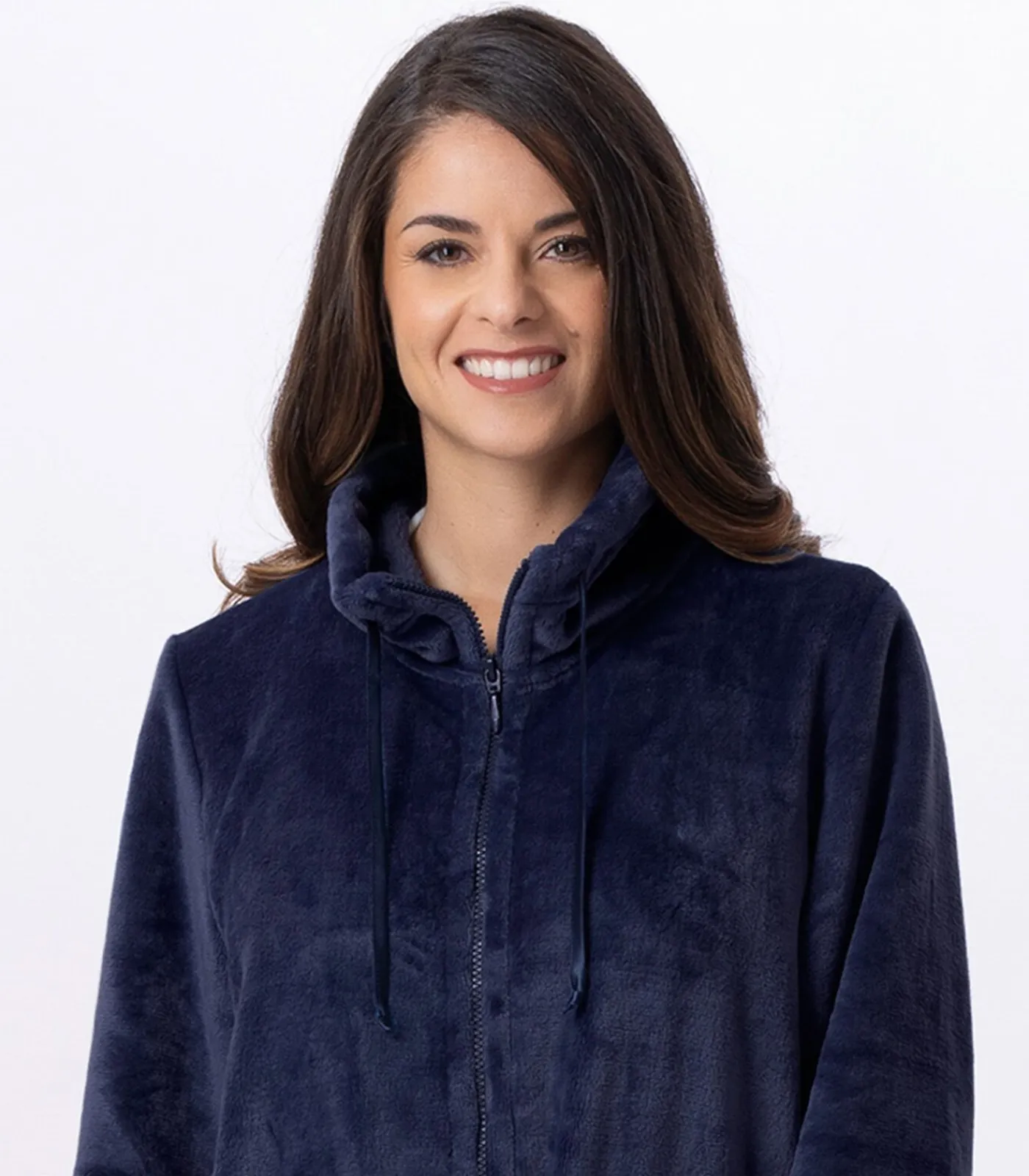 LE CHAT Flanellen jas met ritssluiting ESSENTIEL H53B blue New