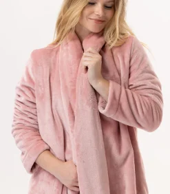 LE CHAT Flanellen pluche jas ESSENTIEL H55B pink Online