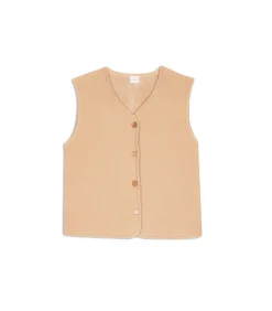LE CHAT Flanellen pluche vest MONTAUK 130 beige Best