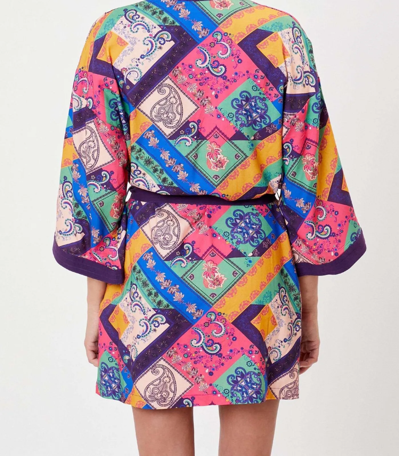La Fiancée Fleece Kimono MARIGOLD lightPink Sale