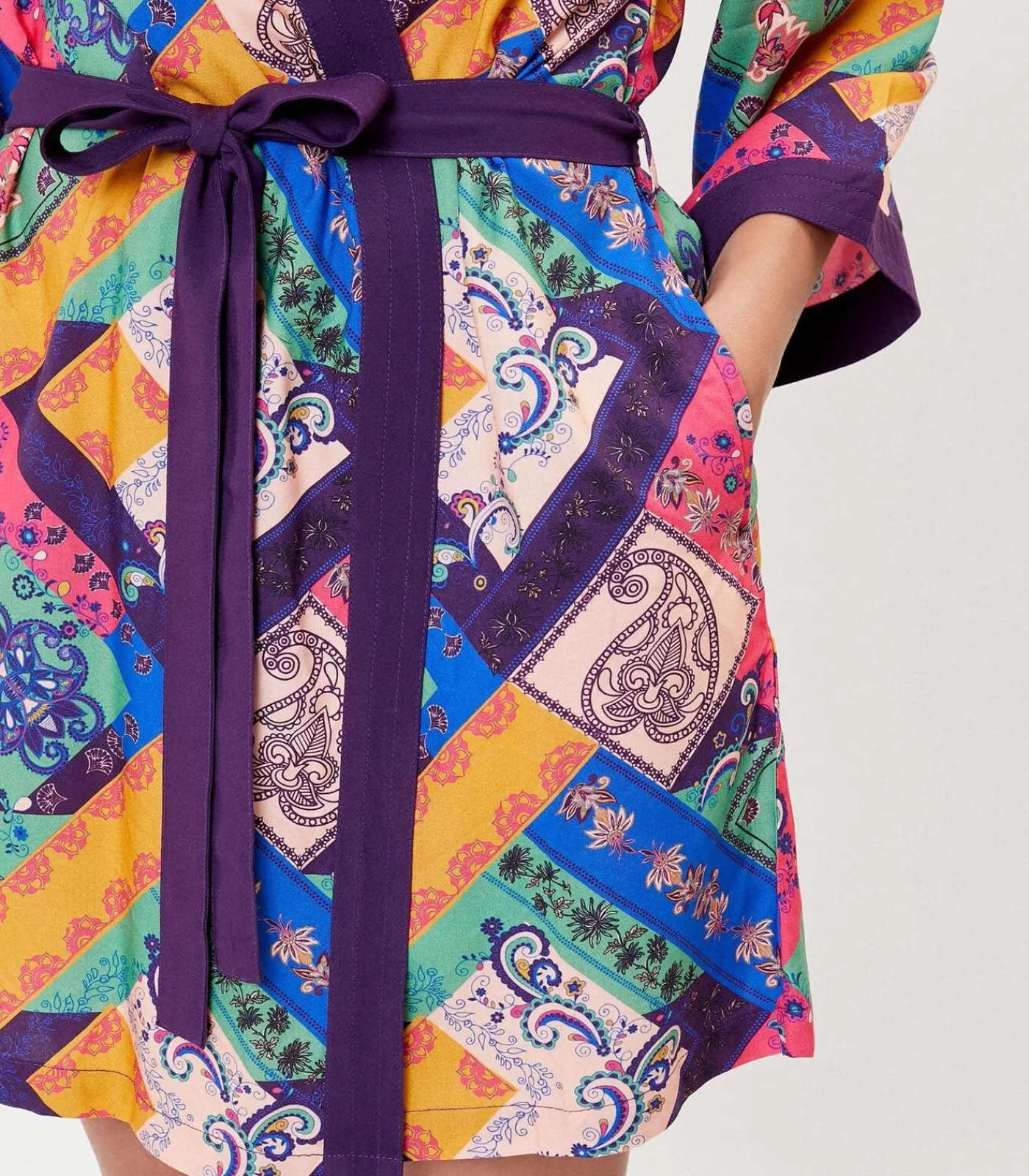 La Fiancée Fleece Kimono MARIGOLD lightPink Sale