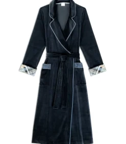LE CHAT Fluwelen badjas BRADLEY 160 blue New