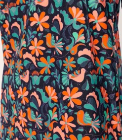 La Fiancée Fluwelen Jurk MASA orange Clearance