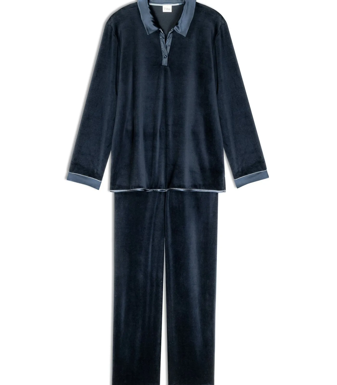 LE CHAT Fluwelen pyjama BRADLEY 112 blue New