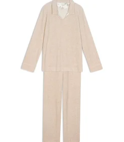 LE CHAT Fluwelen pyjama KELLY 124 beige Hot