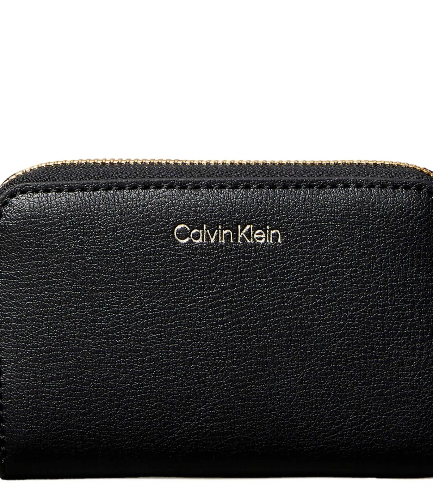 Calvin Klein Foil Logo Medium Zip Around black New