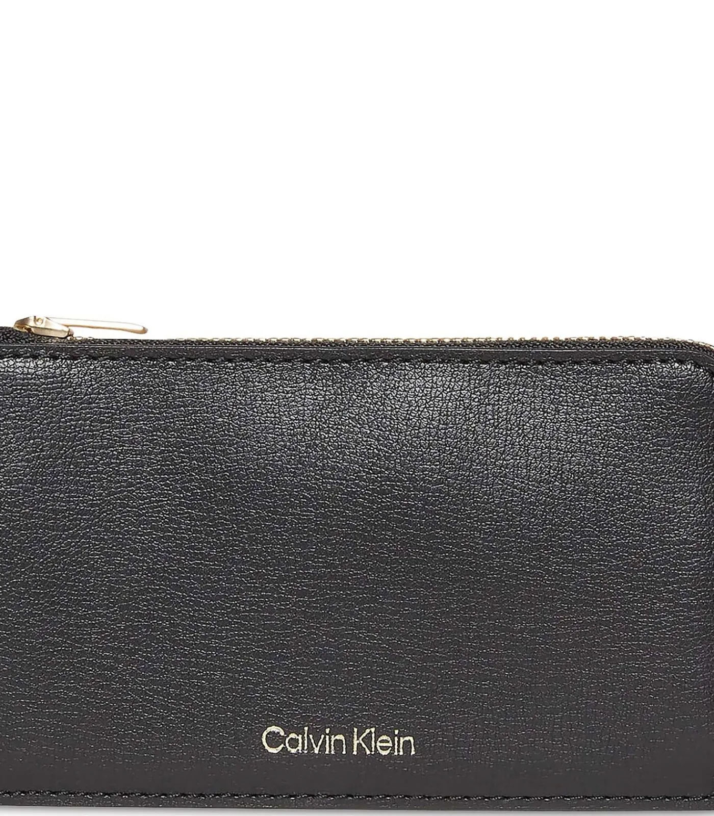 Calvin Klein Foil Logo Top Zip Cardcase black Outlet