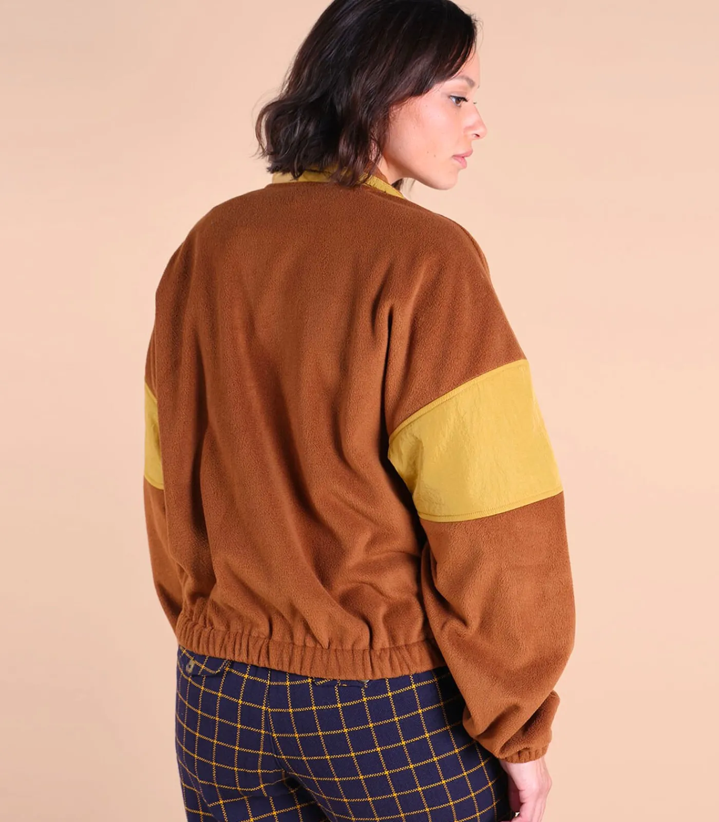Oxbow Full zip polaire SIWAN brown Outlet