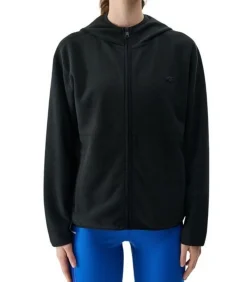 4F WMM00TFLEF315 - Trui met kap Met Volledige Ritssluiting - Zwart black Sale