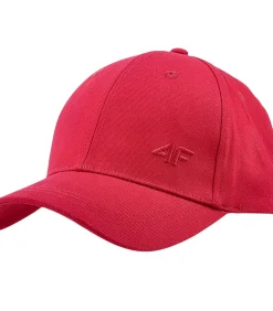 4F WSS24ACABU271 - Kap - Rood red
