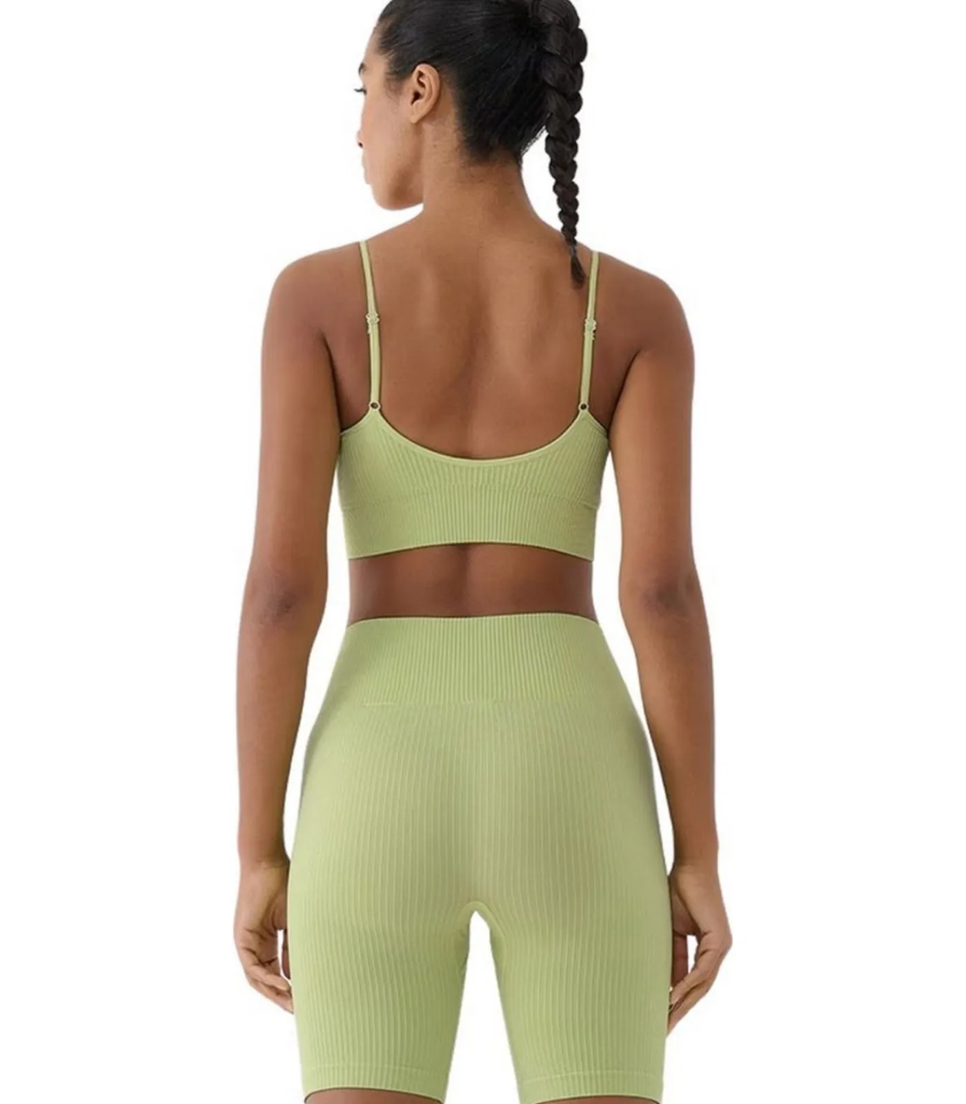 4F WSS25USBAF151 - Sport Bh - Groen green Best